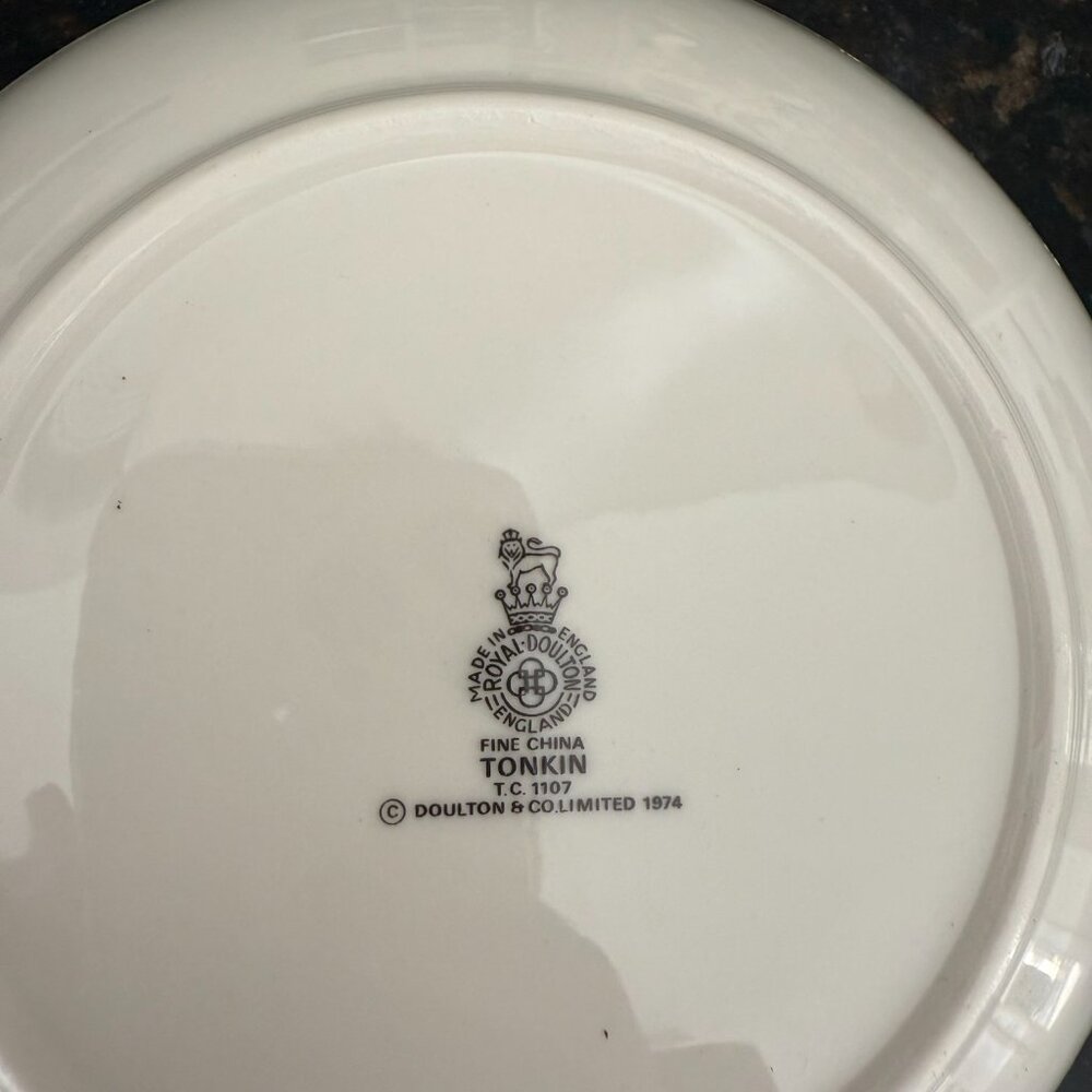 Royal Doulton "Tonkin" Fine Bone China Dinner Service (1974, 44 - Piece Set) - Picture 4 of 14